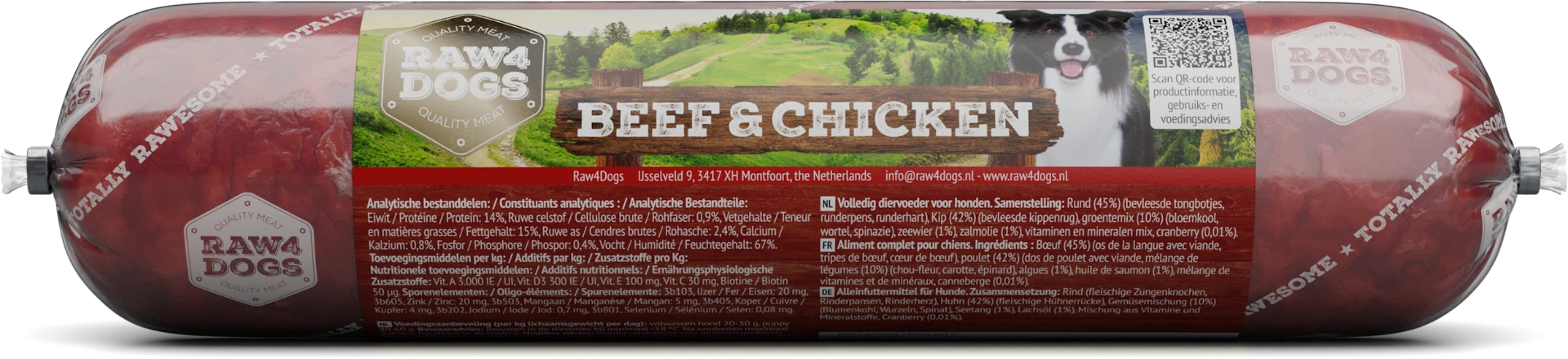 Raw4Dogs Beef & Chicken worst